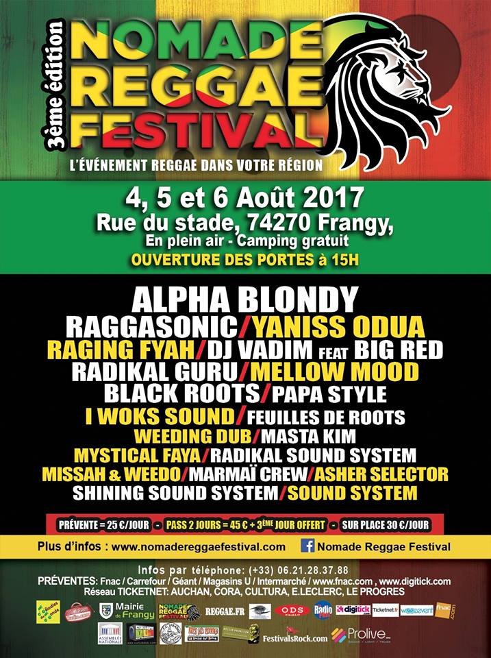 Nomade Reggae Festival date 1