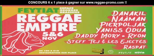 Reggae Empire Festival fly