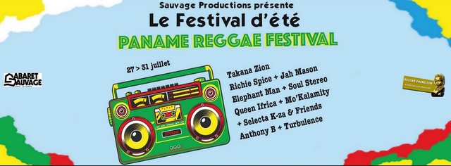 Paname Reggae Festival fly