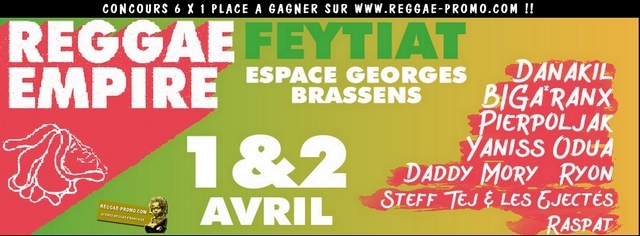 Reggae Empire Festival 2022 fly